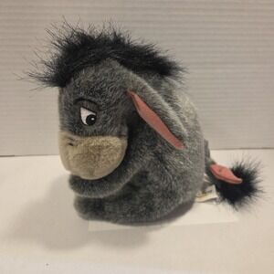 Walt Disney World Eeyore 10"Stuffed Animal Plush Winnie the Pooh Detachable Tail
